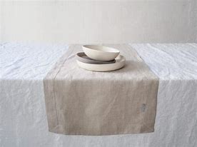 Image result for Linen Table Runner