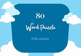 Image result for Word Cross Game 80