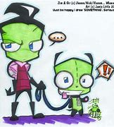 Image result for Zim X Gir