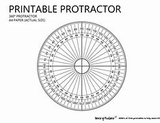 Image result for Printable Protractor with Ruler