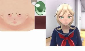 Image result for Yandere Face Template Piknk