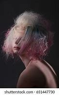 Image result for Albino Dyed Hair