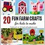 Image result for Farm Crafts for Kids