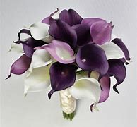 Image result for Purple Calla Lily Bouquet