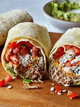 Image result for Picture of Girl Eat a Delicious Burrito