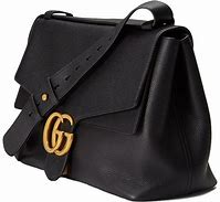 Image result for Gucci GG Marmont Leather Shoulder Bag