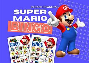 Image result for Super Mario Bingo