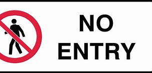 Image result for No-Entry LED Sign