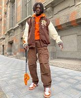 Image result for Orange Men's Loafer Outfit