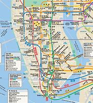 Image result for Best NYC Subway Map