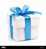 Image result for Gift Box White Abd Blue