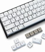 Image result for White and Silver Keycaps