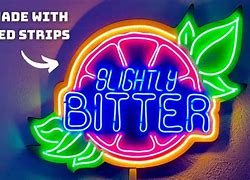 Image result for DIY Neon Sign with LED