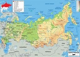 Image result for Russia Area Map