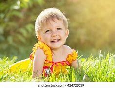 Image result for Baby Playing in Garden