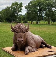 Image result for Buffalo Head Sculpture