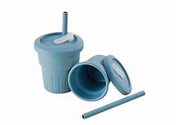 Image result for Plastic Straw Sippie Cup