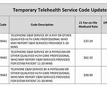 Image result for Telehealth CPT+Codes