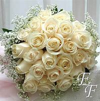 Image result for White Rose Flower Bouquet