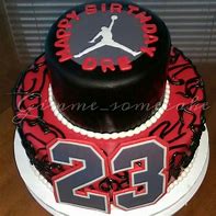 Image result for Happy Birthday Jordan Cake