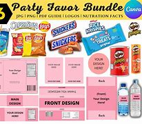 Image result for Party Favor Mockups