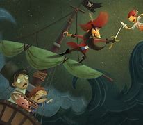 Image result for Peter Pan Fighting Captain Hook