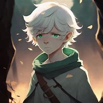 Image result for Anime Boy with Green Eyes