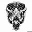 Image result for Buffalo Head Vector Art