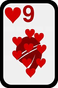 Image result for Nine of Hearts Card