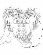 Image result for Route 66 Map Clip Art