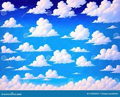 Image result for Blue Sky Clouds Cartoon