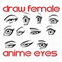 Image result for Anime Both Eyes Drawing