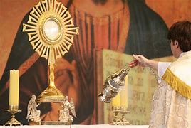 Image result for Eucharist Eating