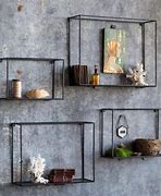 Image result for Metal Wall Shelf