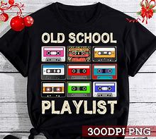 Image result for 80s Playlist T-Shirt