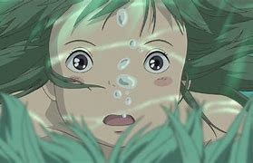 Image result for Spirited Away Chihiro Sitting