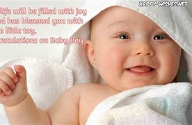 Image result for Baby Boy Congrats Message