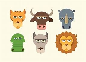 Image result for Cartoon Animal Faces Clip Art