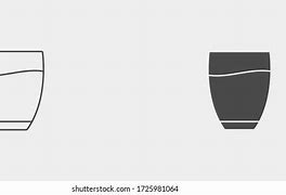 Image result for A Glass Filled with Water Outline