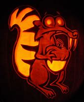 Image result for Scrat Ice Age Pumpkin