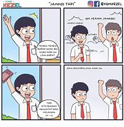 Image result for Contoh Gambar Komik Lucu Singkat