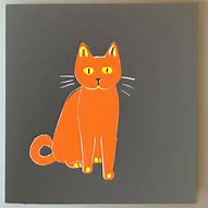 Image result for Orange Cat Graphic