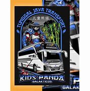 Image result for Sticker Bus Kids Panda