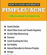 Image result for Pimples to Non Pimples