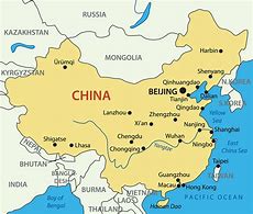 Image result for Map of China with Names