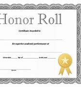 Image result for Honor Roll Plain