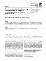 Image result for Permanent Junction Al Reciprocating Tachycardia