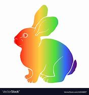 Image result for Rainbow Rabbit