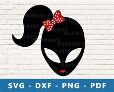 Image result for Girl Alien SVG