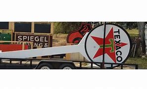 Image result for Tomahawk Texaco Pole Sign